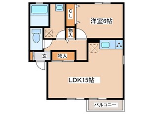 サンハイツの物件間取画像